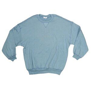 Sablyn Solid Color Crew Neck Men's Pullover Sweatshirt M NWT Sky